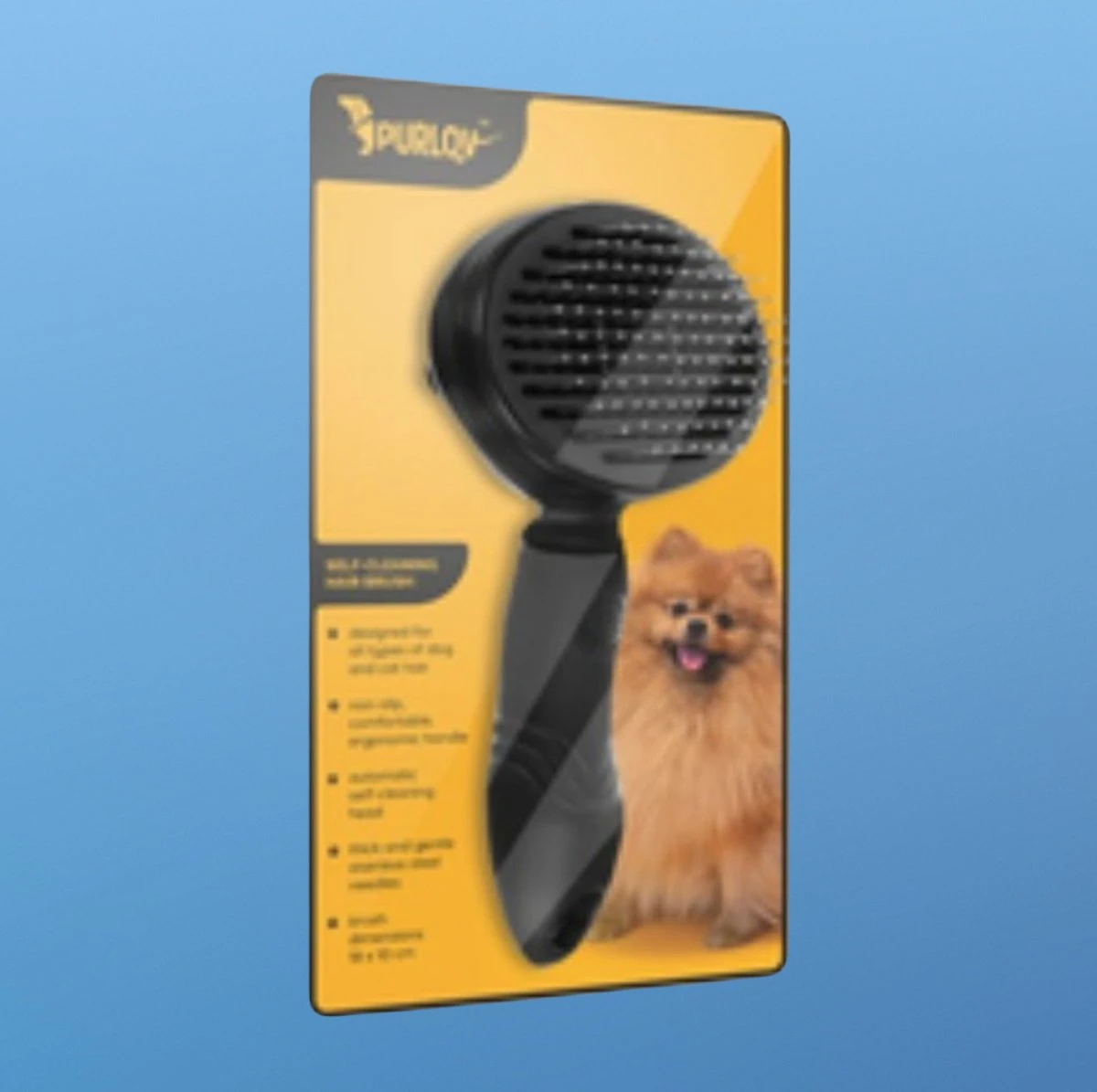 Purlov Zelfreinigende Kattenborstel En Hondenborstel - Haarverwijderaar Voor Huisdieren - Hondenborstel -Hondenhaar Kattenhaar Verwijderaar 5 Purlov Zelfreinigende Kattenborstel En Hondenborstel - Haarverwijderaar Voor Huisdieren - Hondenborstel -Hondenhaar Kattenhaar Verwijderaar - Afbeelding 5