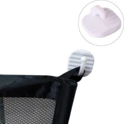 Merkloos ACE Pets – Oprolbaar Hondenrek Voor Binnen - Traphekje Hond Zonder Boren - Veiligheidshek Deurhekje - 180 X 72 Cm - Zwart -Hondenbenodigdheden Korting 1200x1196 18