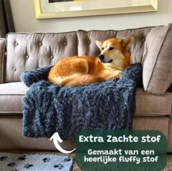 Premium Hondendeken Bank - Hondenkussens - Hondenmand Bank - Hondendeken Voor Op De Bank - Bankbeschermer - Donkergrijs -Hondenbenodigdheden Korting 1200x1197 22