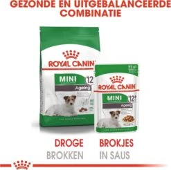 Royal Canin Shn Mini Ageing 12plus Pouch - Hondenvoer - 12x85 G -Hondenbenodigdheden Korting 1200x1197 3
