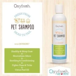 Oxyfresh Pets Hondenshampoo & Kattenshampoo - 237ml - Diervriendelijke Shampoo Voor Honden En Katten Zonder Irriterende Bestanddelen -Hondenbenodigdheden Korting 1200x1197 5