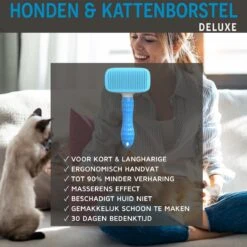 Professionele Kattenborstel/Hondenborstel + BONUS - Bovenvacht | Ondervacht - Langharige | Kortharige - Haarverwijderaar Voor Huisdieren - Kattenkam - Hondenkam 14 Professionele Kattenborstel/Hondenborstel + BONUS - Bovenvacht | Ondervacht - Langharige | Kortharige - Haarverwijderaar Voor Huisdieren - Kattenkam - Hondenkam -Hondenbenodigdheden Korting 1200x1198 5