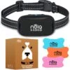 Nola & Coco® Oplaadbare Anti Blafband - 4 Kleuren - Zonder Schok - Waterdichte Diervriendelijke Blaf Halsband - Opvoedingshalsband - Voor Grote En Kleine Honden - Lichte Vibratie En Geluid - 3 Tot 60kg
