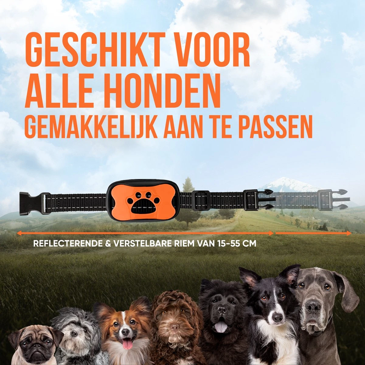 Strex Anti Blafband Voor Honden - 3-60KG - Oplaadbaar - Zonder Schok - Vibratie En Audio - Diervriendelijk - Anti Blaf Band - Anti Blaf Apparaat - Opvoedingshalsband Alle Honden 7 Strex Anti Blafband Voor Honden - 3-60KG - Oplaadbaar - Zonder Schok - Vibratie En Audio - Diervriendelijk - Anti Blaf Band - Anti Blaf Apparaat - Opvoedingshalsband Alle Honden - Afbeelding 7