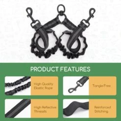 Nobleza Splitter Hondenriem - Dubbel Aanlijnriem Voor Honden - Splitter Verstelbaar - Zwart 13 Nobleza Splitter Hondenriem - Dubbel Aanlijnriem Voor Honden - Splitter Verstelbaar - Zwart -Hondenbenodigdheden Korting 1200x1200 1093