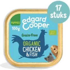 17x Edgard & Cooper Kuipje Vers Vlees Puppy Hondenvoer Bio Kip - Vis 100 Gr -Hondenbenodigdheden Korting 1200x1200 116