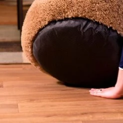 Peaceful Pooch L - Pluizig Hondenbed - 94cm Diameter - Opvouwbaar - In Verschillende Maten. Kattenbed - Wasbaar - Uitneembare Vulling - Ontspant Gewrichten En Spieren - Anti-slip Noppenbodem -Hondenbenodigdheden Korting 1200x1200 1197