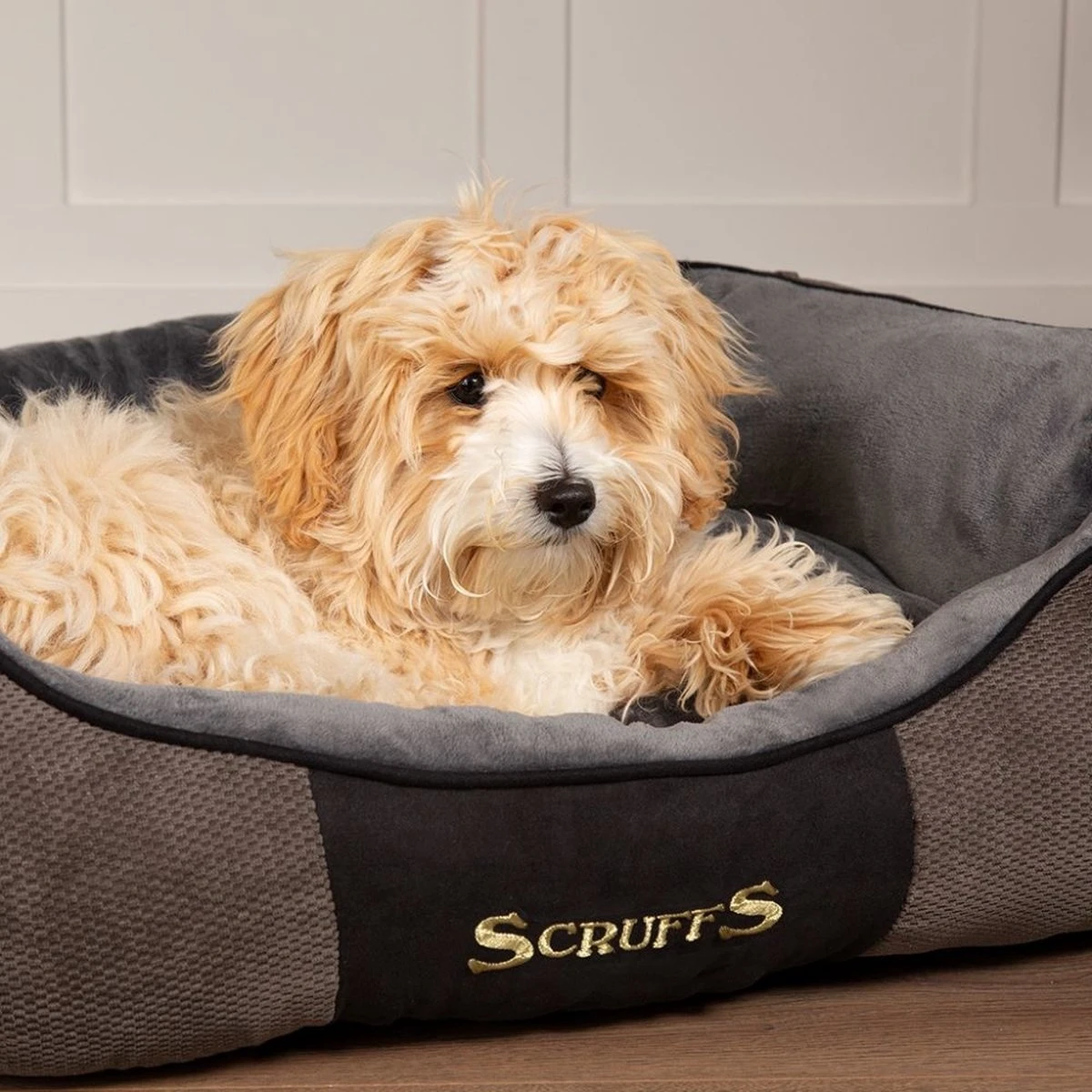 Hondenmand Zacht En Stevig, Anti-Slip En Wasbaar - Scruffs Chester Box Bed - In Grijs En Bruin In Maat S Tot XL - Kleur: Grijs, Maat: Large 2 Hondenmand Zacht En Stevig, Anti-Slip En Wasbaar - Scruffs Chester Box Bed - In Grijs En Bruin In Maat S Tot XL - Kleur: Grijs, Maat: Large - Afbeelding 2