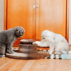 District 70 MAZE 3-in-1 Opvouwbare Kartonnen Kattenmand - Inclusief Catnip Balletje - Voor Slapen, Spelen En Krabben! -Hondenbenodigdheden Korting 1200x1200 1221