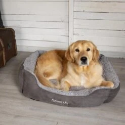 Comfortabele Zacht Gevoerde Hondenmand - Scruffs Cosy - Grijs, Bruin Of Beige - Maat S/M/L/XL - Kleur: Grijs, Maat: Medium -Hondenbenodigdheden Korting 1200x1200 1249