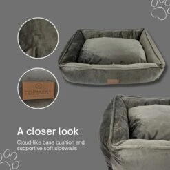 Topmast Soft Velours - Hondenmand - 75 X 58 Cm - L - Grijs - Hondenbed - Hondenkussen - Luxe Hondenmanden - Machinewasbaar Binnenkussen 8 Topmast Soft Velours - Hondenmand - 75 X 58 Cm - L - Grijs - Hondenbed - Hondenkussen - Luxe Hondenmanden - Machinewasbaar Binnenkussen -Hondenbenodigdheden Korting 1200x1200 1308