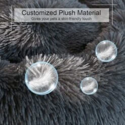 BOTC Hondenmand - Vetbed 60 Cm - Kattenmand - Warmtemat - Voor Honden En Katten - Grijs -Hondenbenodigdheden Korting 1200x1200 1349