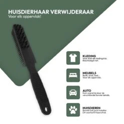 STACK Huisdierhaar Verwijderaar | Rubber - Pluizenborstel - Ontpluizer - Meubelborstel - Ontharingsborstel - Kledingborstel - Hondenhaar En Kattenhaar Verwijderen - Haarverwijderaar - Haren Verwijderen - Honden En Katten Borstel - Hondenkam -Hondenbenodigdheden Korting 1200x1200 137