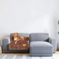 Origineel Hondendeken Voor Bank– Hondenkleed Fluffy – Pluche Hondenbed - Hondenmand Premium - Volledig Afritsbaar -Hondenbenodigdheden Korting 1200x1200 1424