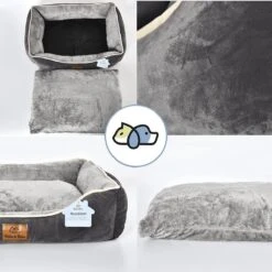 Bella & Balu Hondenbed - Verschillende Maten Voor Kleine, Middelgrote En Grote Honden | XS | Hondenbank Inclusief Verwijderbaar Honden Kussen - Pluizig, Warm, Wasbaar, Gewatteerd -Hondenbenodigdheden Korting 1200x1200 1460