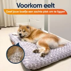 Happysnoots Hondenkussen 70 X 50cm - Hondenbed - Donut Dog Bed - Fluffy - Grijs - Wasbaar -Hondenbenodigdheden Korting 1200x1200 1464