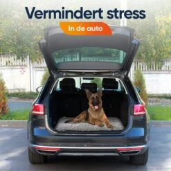 Happysnoots Hondenkussen 70 X 50cm - Hondenbed - Donut Dog Bed - Fluffy - Grijs - Wasbaar -Hondenbenodigdheden Korting 1200x1200 1465