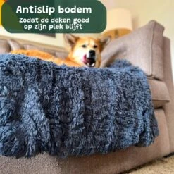 Premium Hondendeken Bank - Hondenkussens - Hondenmand Bank - Hondendeken Voor Op De Bank - Bankbeschermer - Donkergrijs -Hondenbenodigdheden Korting 1200x1200 1479