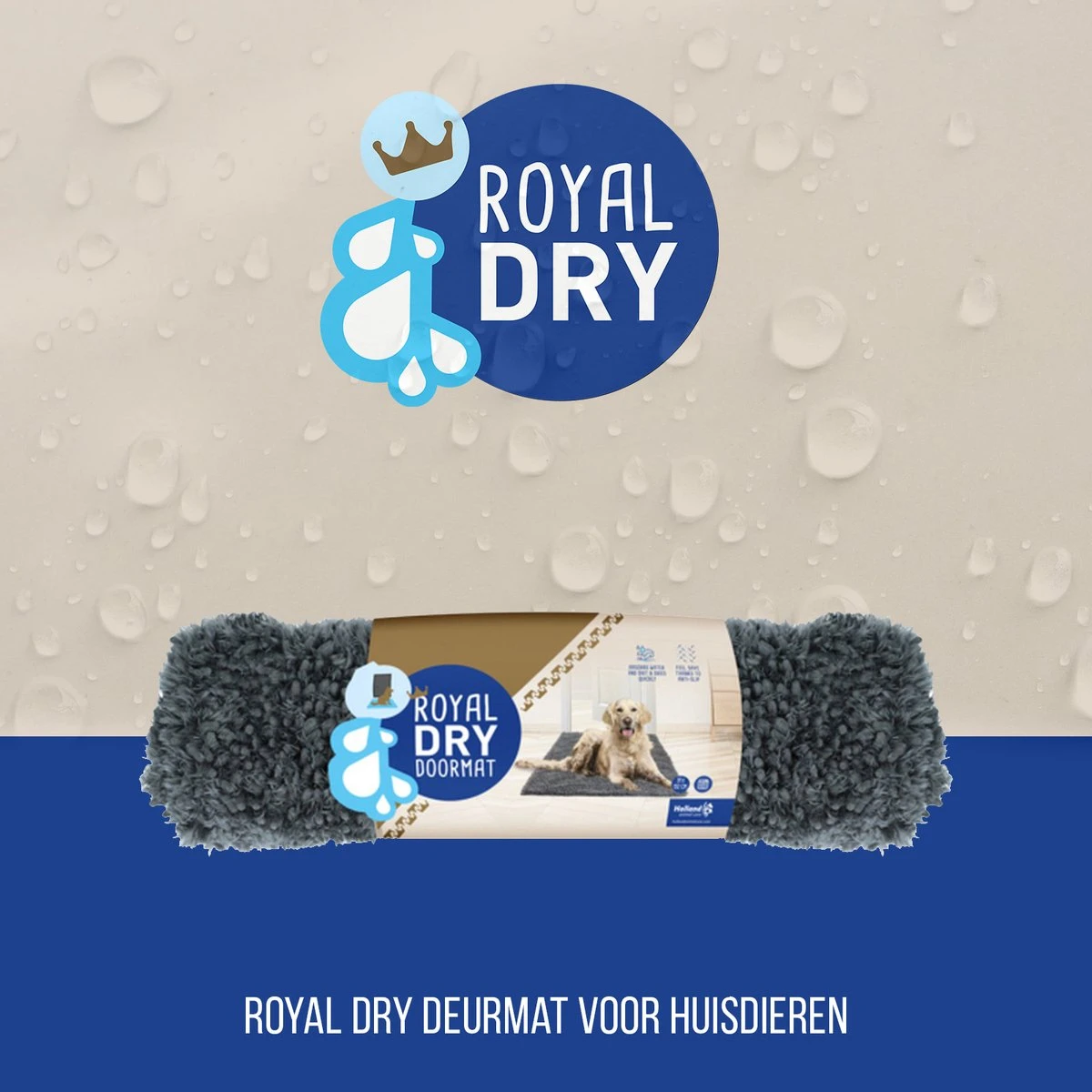 Royal Dry Deurmat Voor Huisdieren – Hondenmat Voor In De Auto – Ideale Zachte Ligplaats Voor Honden – 66x91 Cm (maat M) – Microfiber Chenille – Geschikt Voor Honden En Overige Huisdieren 8 Royal Dry Deurmat Voor Huisdieren – Hondenmat Voor In De Auto – Ideale Zachte Ligplaats Voor Honden – 66x91 Cm (maat M) – Microfiber Chenille – Geschikt Voor Honden En Overige Huisdieren - Afbeelding 8