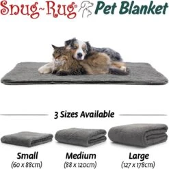 Snug-Rug Huisdier Deken Voor Honden En Katten – Small Slate Grey Kattendeken Hondendeken – Vetbed Hond Bench Bank Fleece Kat Dierendeken Kattendekentjes Kattendekentje Dierenmat Hondenmat Plaid Kattendekens Kattenplaid -Hondenbenodigdheden Korting 1200x1200 1572