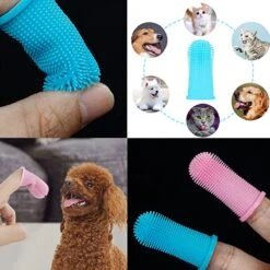 Doodadeals® 4 Stuks Siliconen Honden Tandenborstel - Tanden Borstel Hond - Silicone Dog Tootbrush - Multikleur -Hondenbenodigdheden Korting 1200x1200 1604