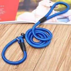 LOUZIR Cesar Millan Sliplijn -Nylon - Hondenriem -verstelbaar- Blauw - 130 Cm -Hondenbenodigdheden Korting 1200x1200 1634