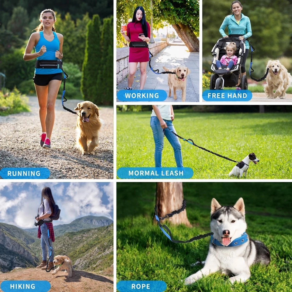 Nobleza Jogging Heupgordel Met Hondenriem 42UOY - Looplijn Met Heupriem Voor Honden 6 Nobleza Jogging Heupgordel Met Hondenriem 42UOY - Looplijn Met Heupriem Voor Honden - Afbeelding 6