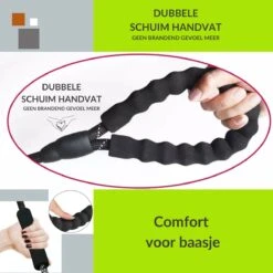 1FORME Hondenriem 15-30kg - Sliplijn Hond REFLECTEREND 2m, Ø 1.2cm - Jachtlijn 2 Ergonomische Handvaten - Dubbel Stop -Hondenbenodigdheden Korting 1200x1200 1654