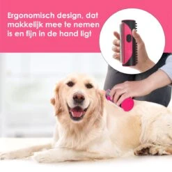 Frenkies HuisdierPlezier Hondenborstel - Borstels - Hondenborstel - Hondenkam - Roze -Hondenbenodigdheden Korting 1200x1200 166