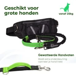 Canicross Looplijn Hond Met Heupriem Voor Hardlopen - Elastische Handsfree Hondenriem - Honden Trainingslijn - 150/200cm - Groen 15 Canicross Looplijn Hond Met Heupriem Voor Hardlopen - Elastische Handsfree Hondenriem - Honden Trainingslijn - 150/200cm - Groen -Hondenbenodigdheden Korting 1200x1200 1663