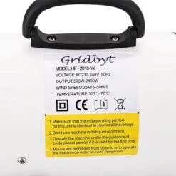 Gridbyt Professionele Hondenföhn – Waterblazer Voor Honden – Voor Een Mooie Vacht – Wit -Hondenbenodigdheden Korting 1200x1200 168