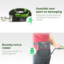 Canicross Looplijn Hond Met Heupriem Voor Hardlopen - Elastische Handsfree Hondenriem - Honden Trainingslijn - 150/200cm - Groen 16 Canicross Looplijn Hond Met Heupriem Voor Hardlopen - Elastische Handsfree Hondenriem - Honden Trainingslijn - 150/200cm - Groen -Hondenbenodigdheden Korting 1200x1200 1716
