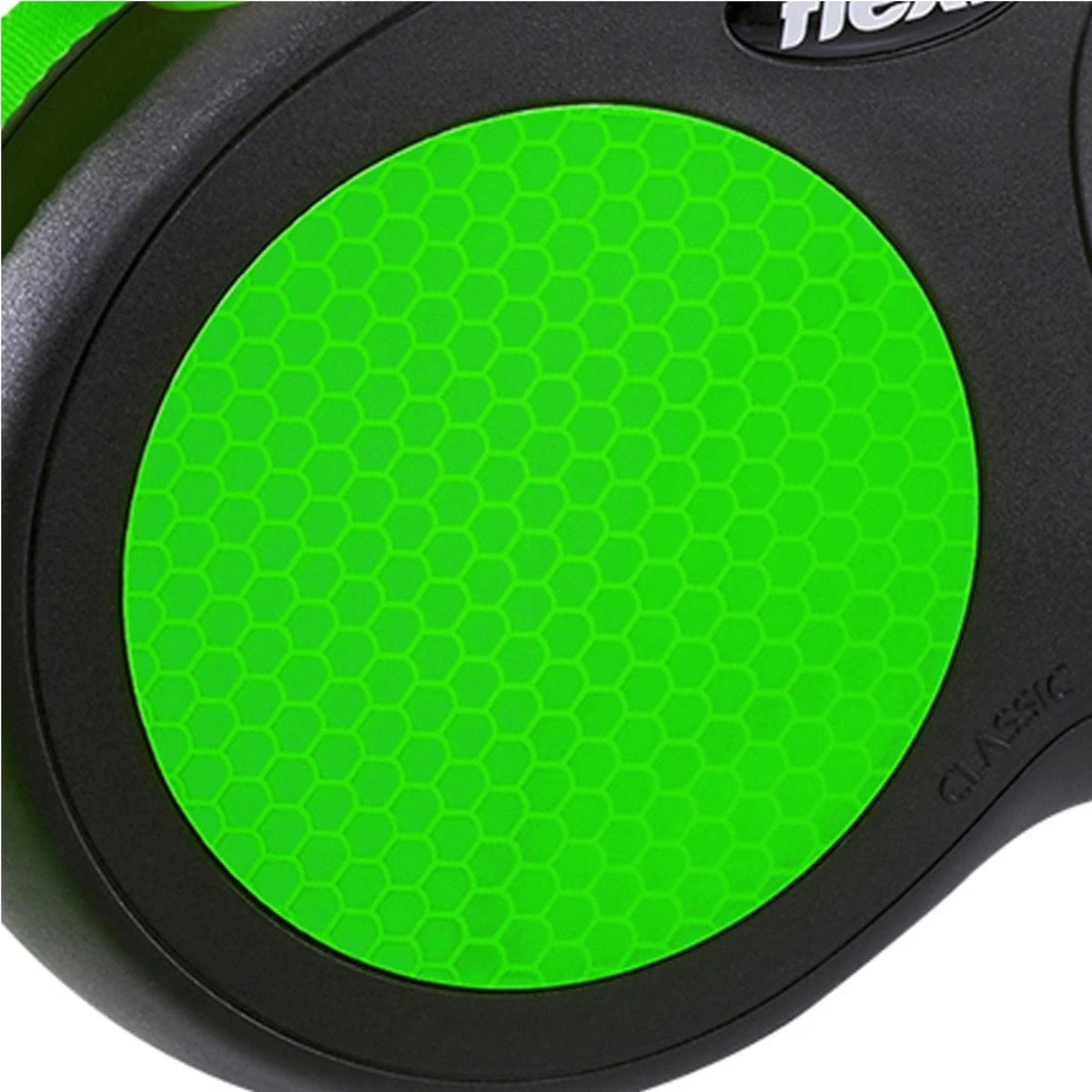 Flexi New Neon Tape - Hondenriem - Zwart/Groen - M - 5 M - (<25 Kg) 3 Flexi New Neon Tape - Hondenriem - Zwart/Groen - M - 5 M - (<25 Kg) - Afbeelding 3