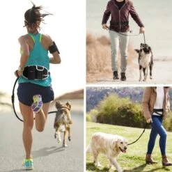 BOTC Looplijn Hond Met Heupriem Voor Hardlopen - Hondenriem - Zwart -Hondenbenodigdheden Korting 1200x1200 1748