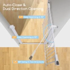 Nobleza 47B4V - Hondenhek - Metaal - H76 X L75-82 Cm - Wit 9 Nobleza 47B4V - Hondenhek - Metaal - H76 X L75-82 Cm - Wit -Hondenbenodigdheden Korting 1200x1200 1768