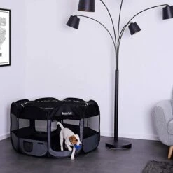 Meisterpet - XXL Opvouwbare Puppyren - 130 X 130 X 60 Cm - Met Gratis Dieren Verzorging Set T.w.v. €19.99 -Hondenbenodigdheden Korting 1200x1200 1782