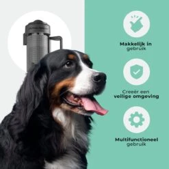 Château Animaux® - Tot 180cm Breed Traphekje Oprolbaar Hond - Stijlvolle Oplossing - Dieren Hek - Honden Hek -Hondenbenodigdheden Korting 1200x1200 1784