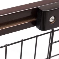 Hondenhek - Traphekje Hond - Traphekje Zonder Boren - Traphekje - BxH 161-97 X 53 Cm - Koffiebruin -Hondenbenodigdheden Korting 1200x1200 1797