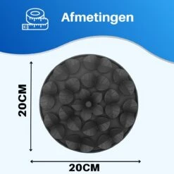 JT Products Siliconen Snuffelmat Zwart - Voor Hond En Kat – Puppy – Kitten – Konijn - Voerbak – Agility Voor De Hond - Honden Speelgoed Intelligentie – Denkspel Hond – Speelgoed Hondje Interactief – Anti Schrok Mat - Likmat -Hondenbenodigdheden Korting 1200x1200 1937