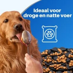 JT Products Siliconen Snuffelmat Zwart - Voor Hond En Kat – Puppy – Kitten – Konijn - Voerbak – Agility Voor De Hond - Honden Speelgoed Intelligentie – Denkspel Hond – Speelgoed Hondje Interactief – Anti Schrok Mat - Likmat -Hondenbenodigdheden Korting 1200x1200 1940