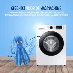 VEDIC® - Octopus Blauw Honden Knuffel - Piepspeelgoed - Geen Vulling - 32CM -Hondenbenodigdheden Korting 1200x1200 1963