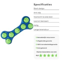 Cheqo® Hondenspeelgoed Met Snack Beloning - Intelligent Speelgoed - Hondentraining - Slowfeeder - Honden Denkspel - Puzzel Voor Honden -Hondenbenodigdheden Korting 1200x1200 1986