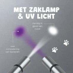 Laserpen - USB Oplaadbaar - Kattenspeeltjes - 7 Verschillende Standen - Laserlampje - RVS Zilver - Laser Pointer 13 Laserpen - USB Oplaadbaar - Kattenspeeltjes - 7 Verschillende Standen - Laserlampje - RVS Zilver - Laser Pointer -Hondenbenodigdheden Korting 1200x1200 1998