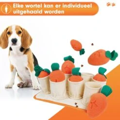 Premium Snuffelmat Voor Hond En Kat - Intelligentie Speelgoed - Snuffel Mat Puppy - IQ Hondenspeeltjes - Educatieve Training Huisdier - Snuffeltrainer Hondenpuzzel - Educatief Speelgoed - Vetalo -Hondenbenodigdheden Korting 1200x1200 2006
