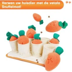 Premium Snuffelmat Voor Hond En Kat - Intelligentie Speelgoed - Snuffel Mat Puppy - IQ Hondenspeeltjes - Educatieve Training Huisdier - Snuffeltrainer Hondenpuzzel - Educatief Speelgoed - Vetalo -Hondenbenodigdheden Korting 1200x1200 2007