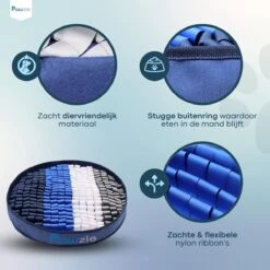 Pawzle Snuffelmat Hond - Likmat - Anti Schrokbak - Honden Speelgoed Intelligentie - Puppy - Inclusief Speelbal - 50x50cm - Blauw 11 Pawzle Snuffelmat Hond - Likmat - Anti Schrokbak - Honden Speelgoed Intelligentie - Puppy - Inclusief Speelbal - 50x50cm - Blauw -Hondenbenodigdheden Korting 1200x1200 2009