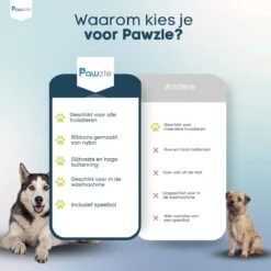 Pawzle Snuffelmat Hond - Likmat - Anti Schrokbak - Honden Speelgoed Intelligentie - Puppy - Inclusief Speelbal - 50x50cm - Blauw 17 Pawzle Snuffelmat Hond - Likmat - Anti Schrokbak - Honden Speelgoed Intelligentie - Puppy - Inclusief Speelbal - 50x50cm - Blauw -Hondenbenodigdheden Korting 1200x1200 2015