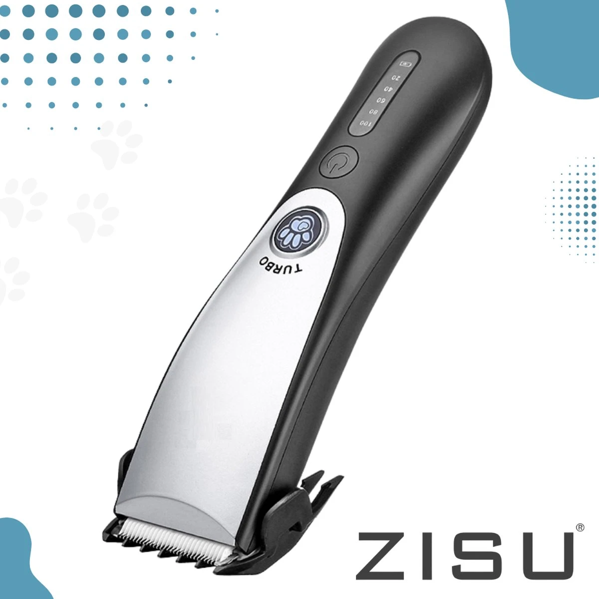 Hondentondeuse - Hondentrimmer - Dieren Tondeuse - Draadloos - 4 Opzetkammen - INCLUSIEF SNACKJE - Zwart 5 Hondentondeuse - Hondentrimmer - Dieren Tondeuse - Draadloos - 4 Opzetkammen - INCLUSIEF SNACKJE - Zwart - Afbeelding 5