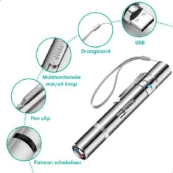 Laserpen - Kattenspeeltjes - Laser - Katten Speelgoed - Kattenspeelgoed - Laserlampje Kat - Speeltjes - Pointer - Lamp - Laserlampje - USB Oplaadbaar 12 Laserpen - Kattenspeeltjes - Laser - Katten Speelgoed - Kattenspeelgoed - Laserlampje Kat - Speeltjes - Pointer - Lamp - Laserlampje - USB Oplaadbaar -Hondenbenodigdheden Korting 1200x1200 2037