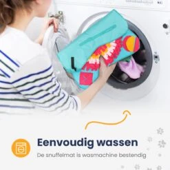 Snuffelmat 70x70cm Inclusief Rubberen Massage Bal & E-book - Speelmat Hond - Denkspel Hond - Puppy Speelgoed - Anti Schrok Mat - Honden Snoepjes - Cadeau Tip -Hondenbenodigdheden Korting 1200x1200 2075